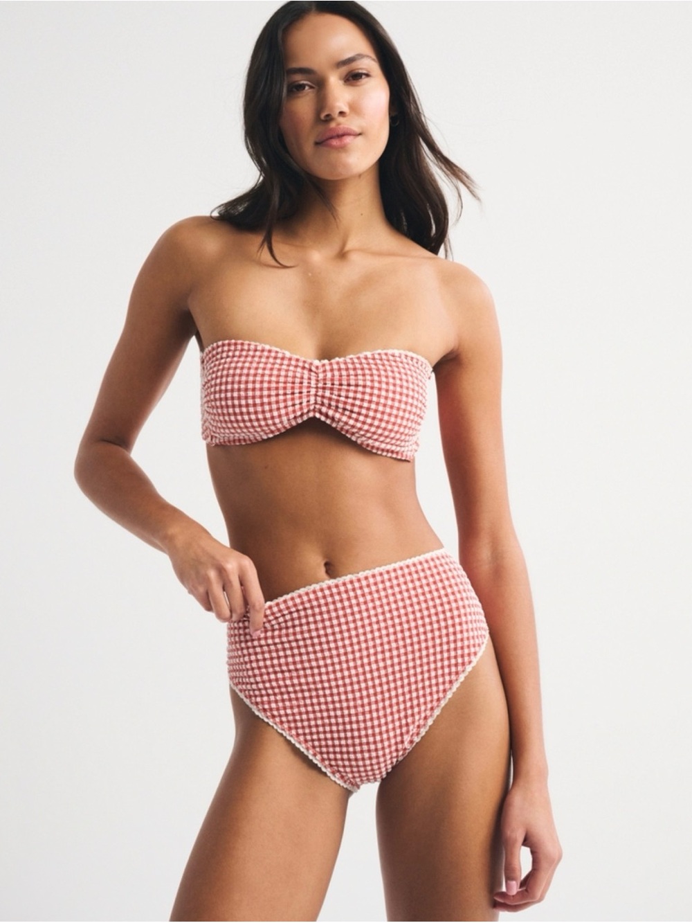 High-Waist Moderate Bottom